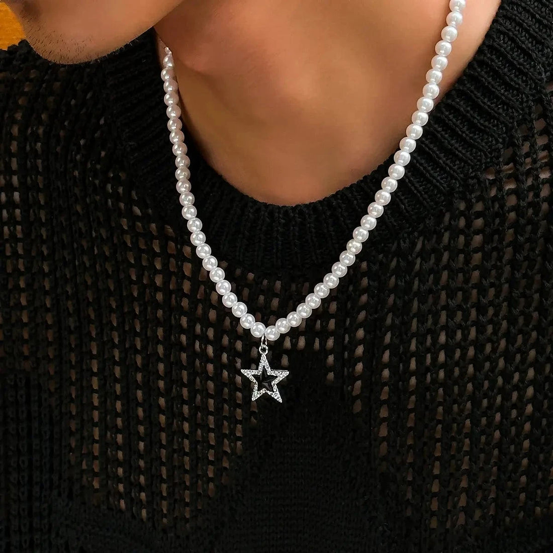 Drice Jewelry | דרייס תכשיטים שרשרת פנינים סופרסטאר