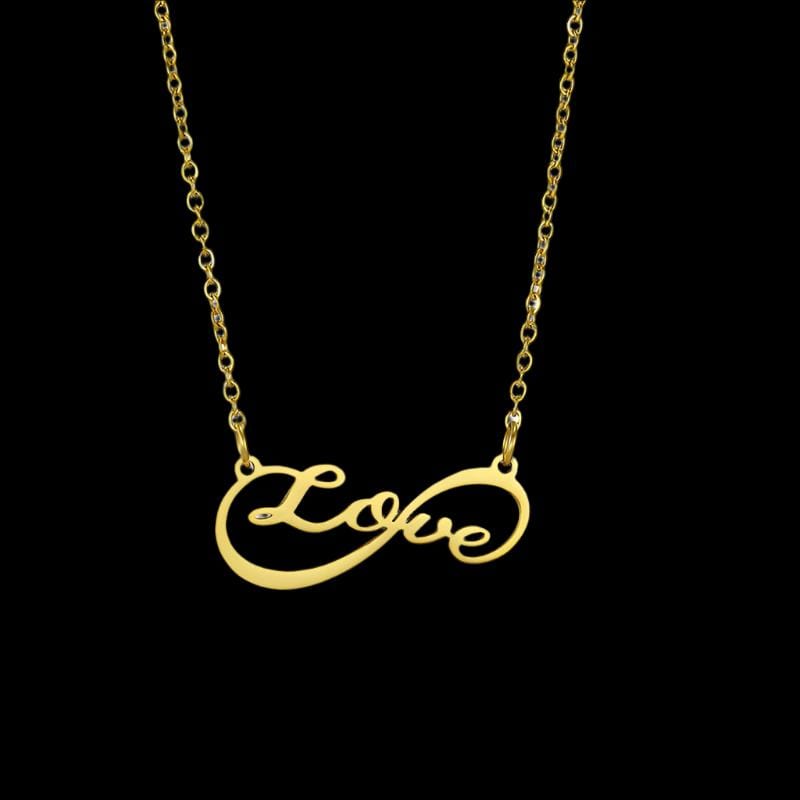 Drice Jewelry | דרייס תכשיטים שרשרת יוקרתית אינפיניטי - זהב