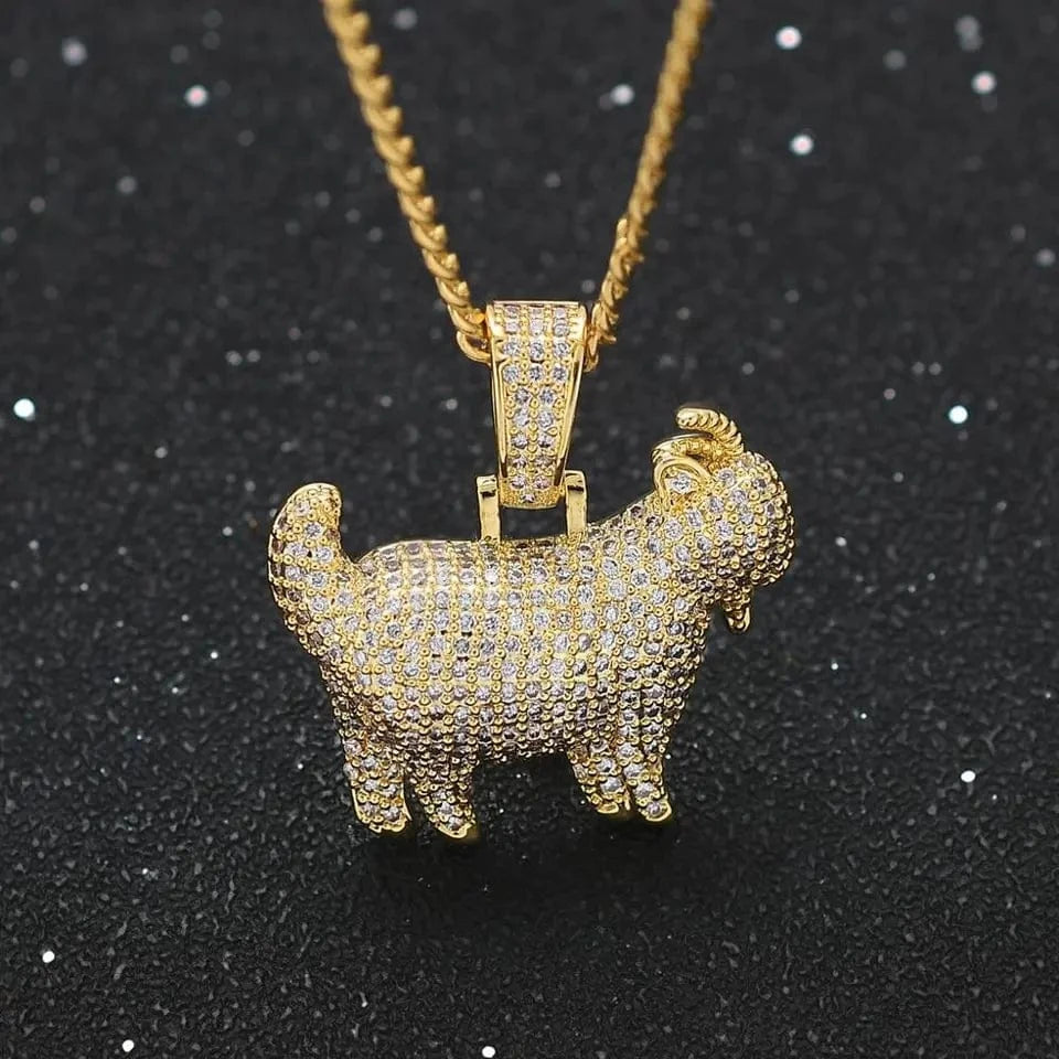 Drice Jewelry | דרייס תכשיטים שרשרת שרשרת יוקרתית גדי לגבר - זהב
