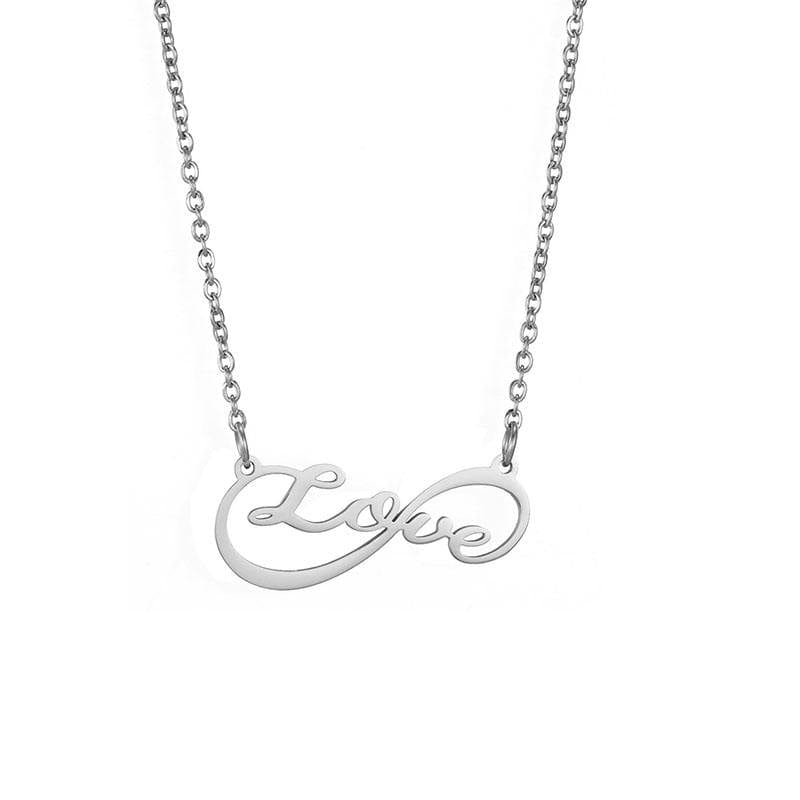 Drice Jewelry | דרייס תכשיטים שרשרת יוקרתית אינפיניטי - כסף