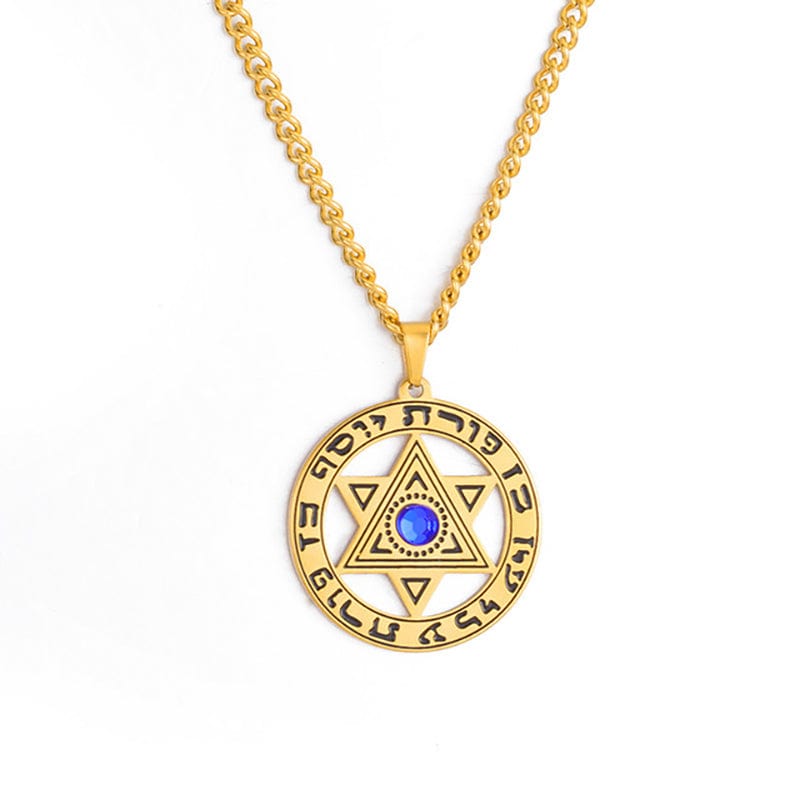 Drice Jewelry | דרייס תכשיטים שרשרת שרשרת מגן דוד יוקרתית | בצבע זהב