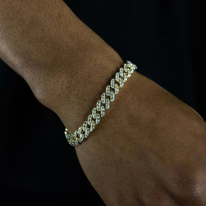 Drice Jewelry | דרייס תכשיטים צמיד לגבר צמיד מיאמי ™ לגבר | צבע זהב