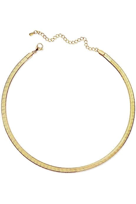 Drice Jewelry | דרייס תכשיטים שרשרת נחש לאישה | צבע זהב