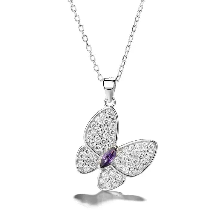 Drice Jewelry | דרייס תכשיטים שרשרת שרשרת לאישה | שרשרת פרפר כסף