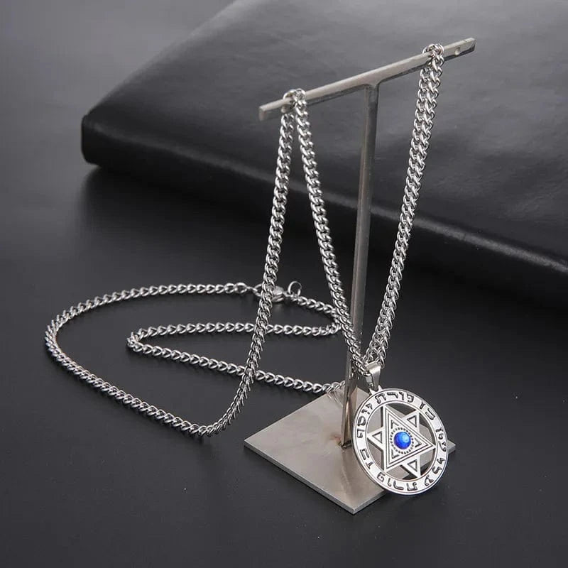 Drice Jewelry | דרייס תכשיטים שרשרת שרשרת מגן דוד יוקרתית | בצבע כסף