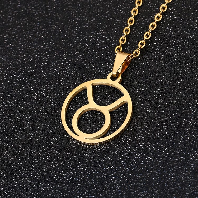 Drice Jewelry | דרייס תכשיטים שרשרת יוקרתית מזל שור | שרשרת יוקרתית בצבע זהב לאישה