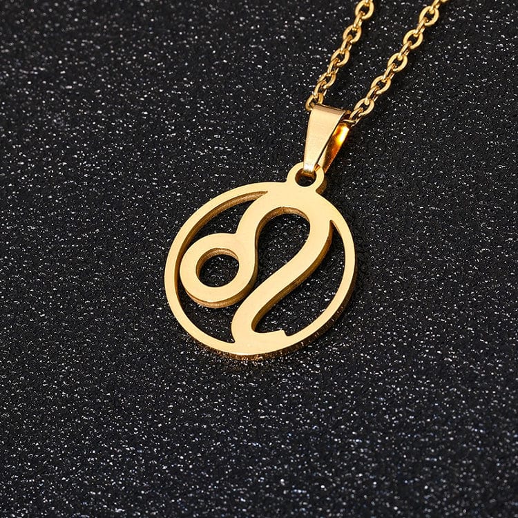 Drice Jewelry | דרייס תכשיטים שרשרת שרשרת יוקרתית מזל אריה | שרשרת יוקרתית בצבע זהב לאישה