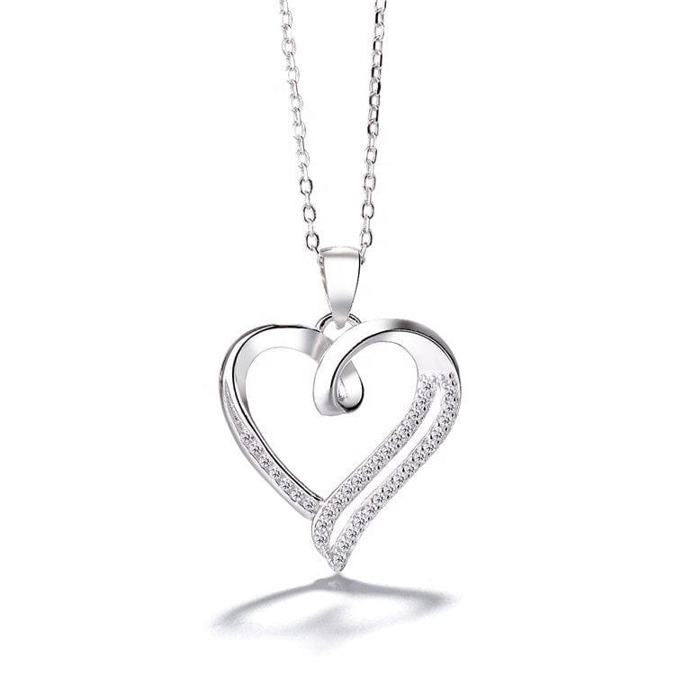 Drice Jewelry | דרייס תכשיטים שרשרת לאישה | שרשרת כסף לב יוקרתית